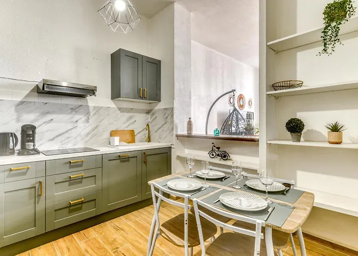 Apartment Parenthese Occitane - Free Parking - Balneotherapie Carcassonne